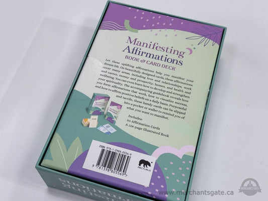 Manifesting Affirmations Book & Card Deck Emily Anderson 50 Cards + Guidebook New
