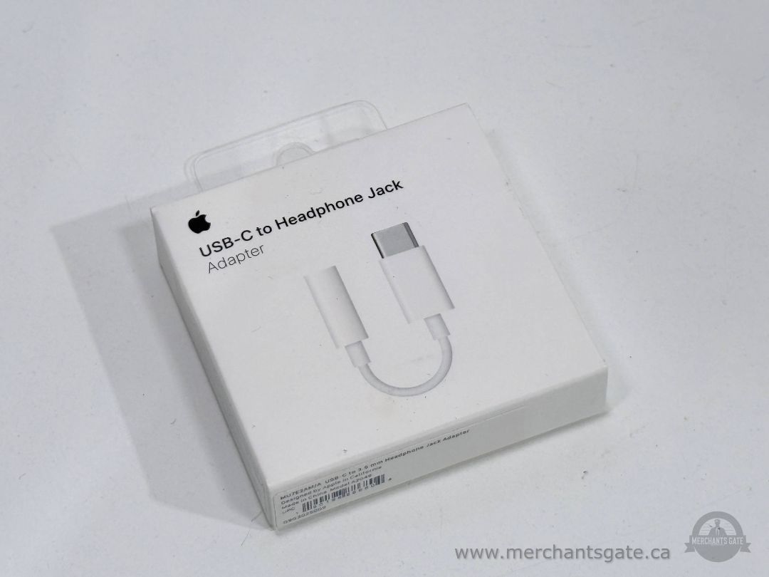 Apple USB-C to 3.5mm Headphone Jack Adapter A2049 MU7E2AM/A - New Sealed