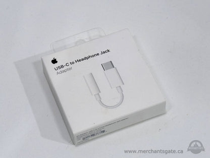Apple USB-C to 3.5mm Headphone Jack Adapter A2049 MU7E2AM/A - New Sealed