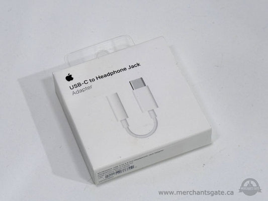 Apple USB-C to 3.5mm Headphone Jack Adapter A2049 MU7E2AM/A - New Sealed