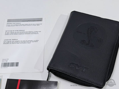 2010 Ford Mustang Shelby GT500 SVT Owner's Manual Set w/ Cobra Case OEM
