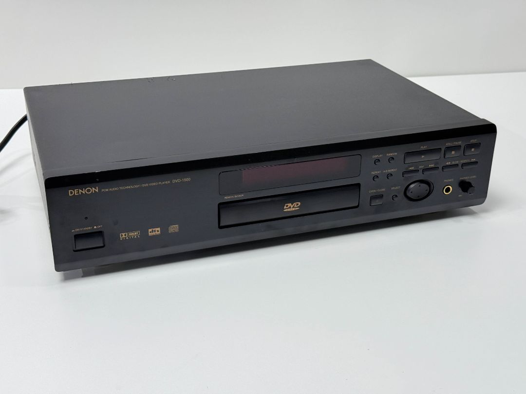 Denon DVD 1500 DVD CD Player Tested Works Great No Remote Vintage Audio Video