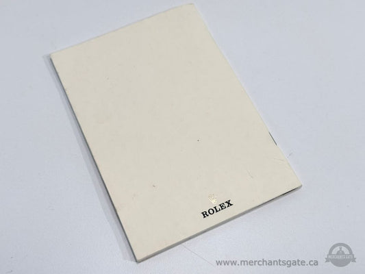 2000 Rolex Oyster Perpetual Watch Catalogue Booklet 132.02 Eng Genuine Vintage