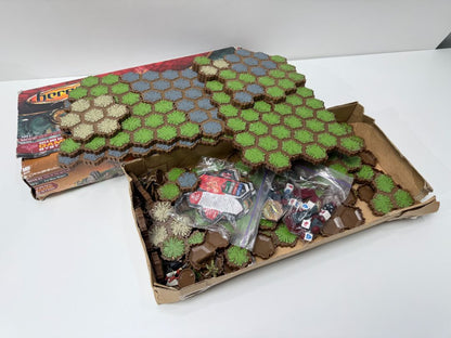 Heroscape Rise of The Valkyrie Master Set Board Game Incomplete 19 Figures Terrain Parts
