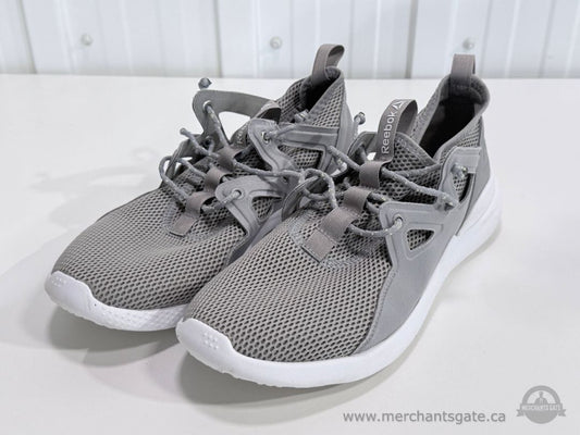 Reebok Women's Grey Lightweight Mesh Training Running Shoes Size 9.5