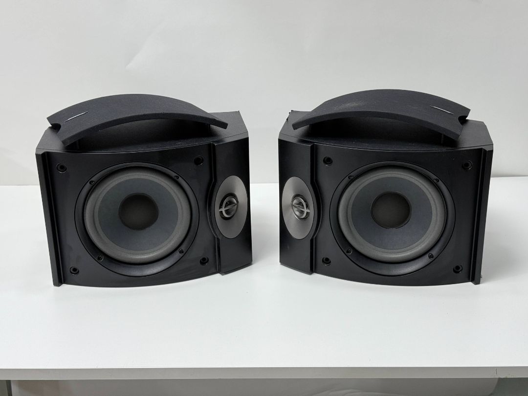 Bose 301 Series V Direct Reflecting Bookshelf Speakers Black Tested Sound Incredible