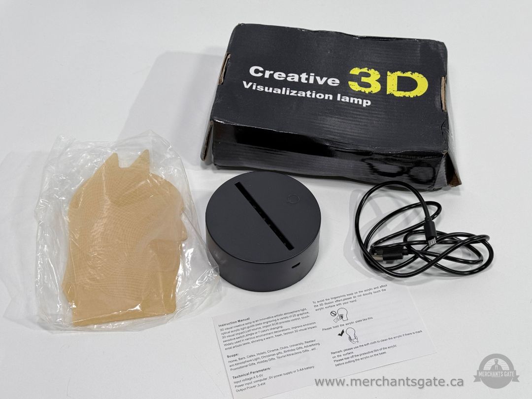 NEW Batman 3D LED Visualization Lamp Night Light USB