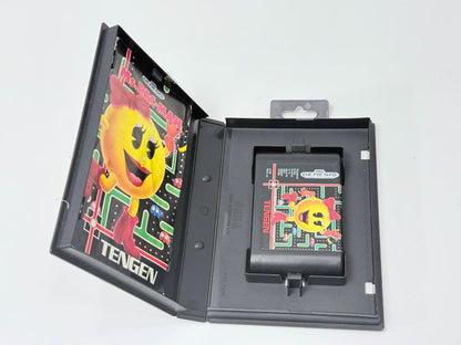 Sega Genesis Ms Pac Man Tengen Complete With Case And Manual Retro Video Game