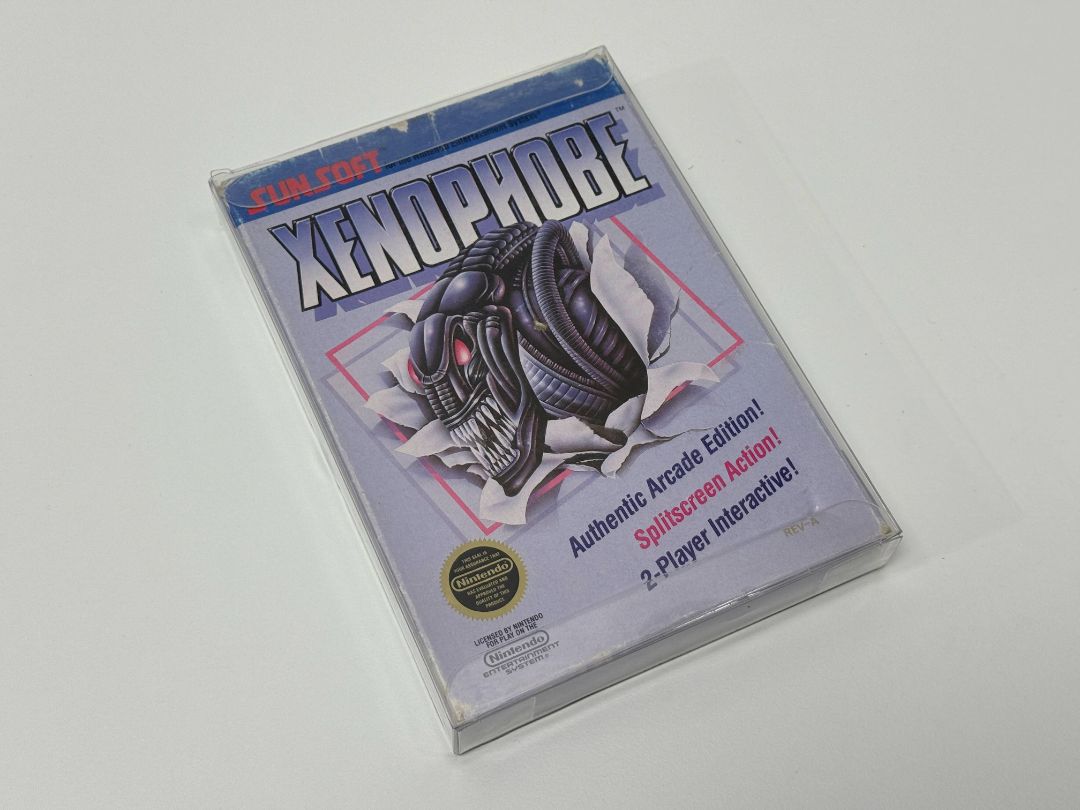 Nintendo NES Xenophobe Complete In Box Sunsoft 1988 Authentic Arcade Edition
