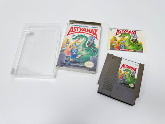 Nintendo NES Astyanax Complete In Box With Manual Jaleco 1989 Retro Video Game