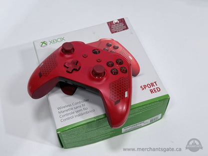 Xbox One Sport Red Special Edition Wireless Controller Model 1708 + Box