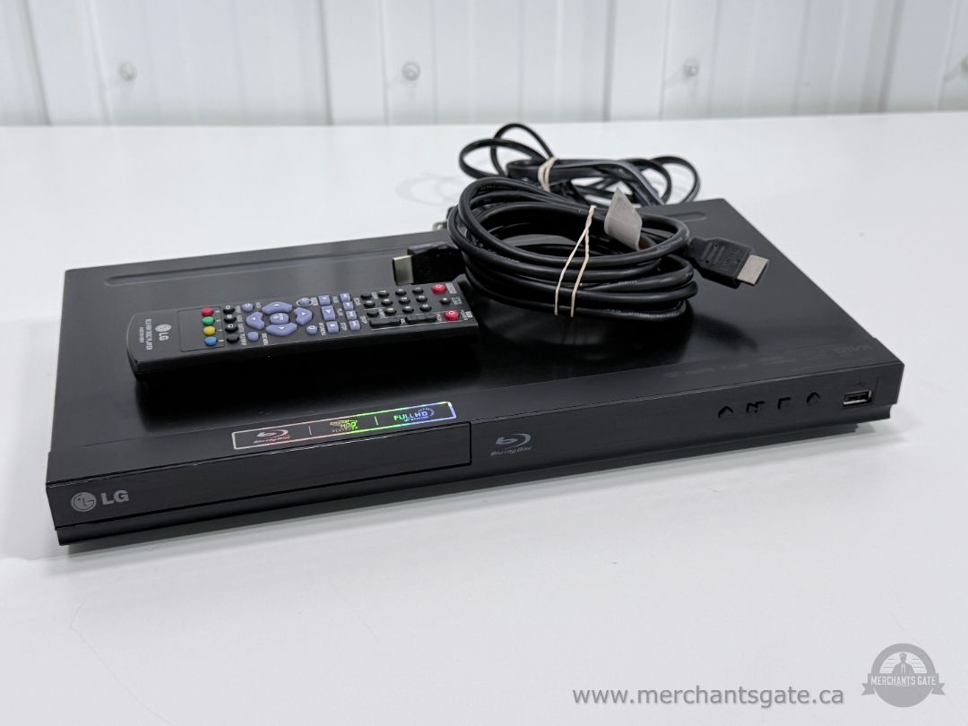 LG BP120 Blu-ray DVD Player with Original Remote HDMI Cable Tested Working