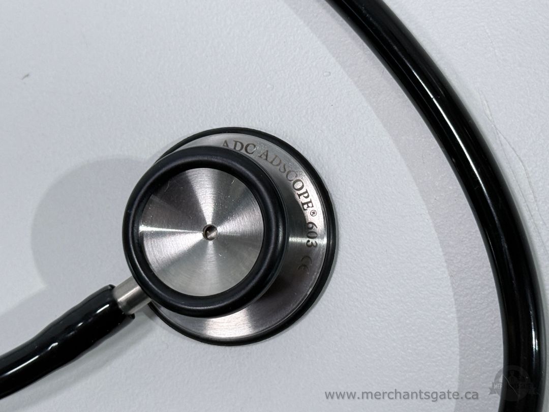 ADC Adscope 603 Professional Clinician Stethoscope Black