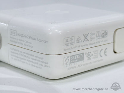 Apple 45W MagSafe 2 MacBook Air Power Adapter Charger A1436 with Extension Cord