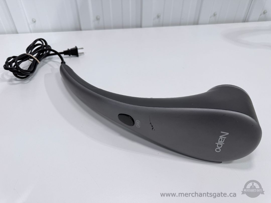 Naipo MGC-1900 Handheld Electric Percussion Massager with Heat Variable Speed