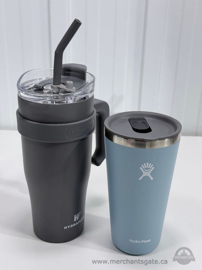 New Hydro Flask 28oz + Hydraflow 30oz Insulated Stainless Steel Tumbler Cup Lot