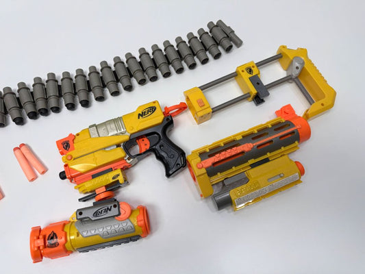 Nerf Vulcan EBF 25 Toy Lot