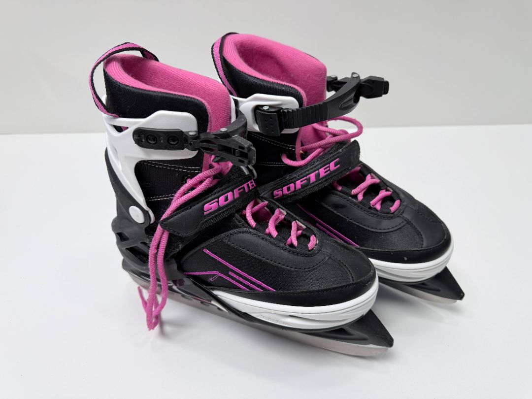 Jackson Ultima Softec Vibe Adjustable Ice Skates Womens Girls Size 6 -9