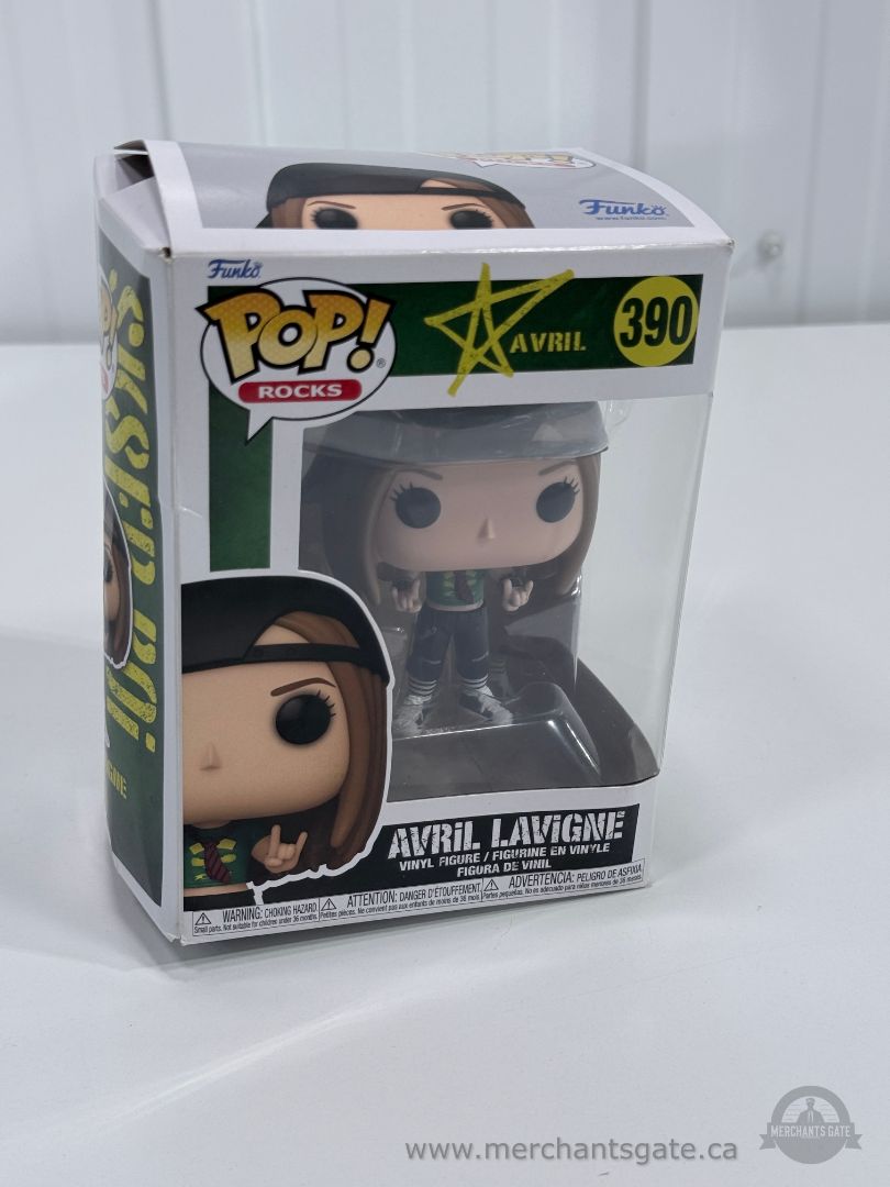 Funko Pop Rocks Avril Lavigne Sk8er Boi #390 Vinyl Figure
