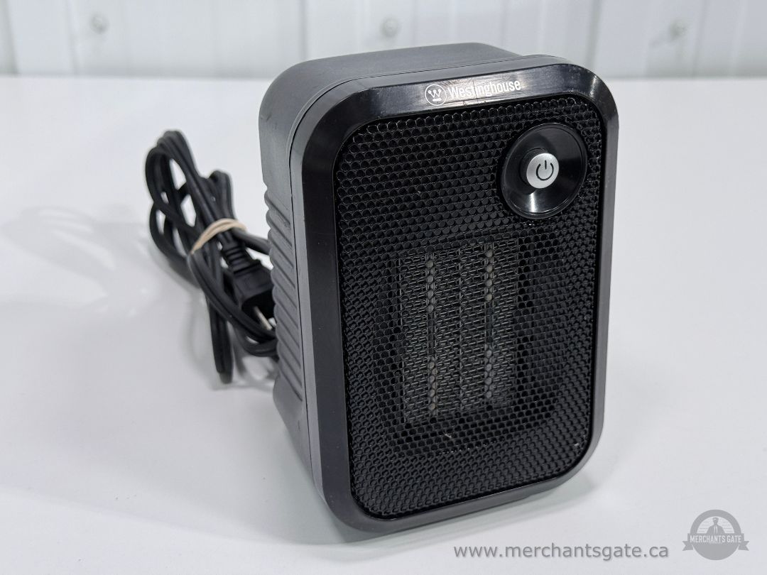 Westinghouse 400W Mini Ceramic Personal Space Heater WSHTC240 6"