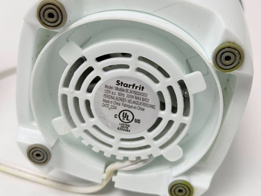 Starfrit Personal Blender With Cup And Blade Attachment