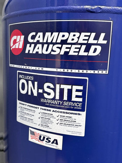 Campbell Hausfeld 80-Gallon 5 HP Vertical Shop Air Compressor – 230V
