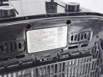 PC 4-Slice Toaster 1500W Dual Controls Black Stainless Steel PC2631B