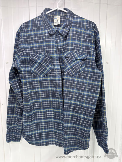 Men's XL Plaid Flannel Shirt Jacket Lot Burton Salomon Aggressor 5 Pieces