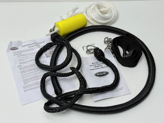 RAVE Sports Anchor Connecting System Water Trampoline Bongo Aqua Slide Water Toy Kit