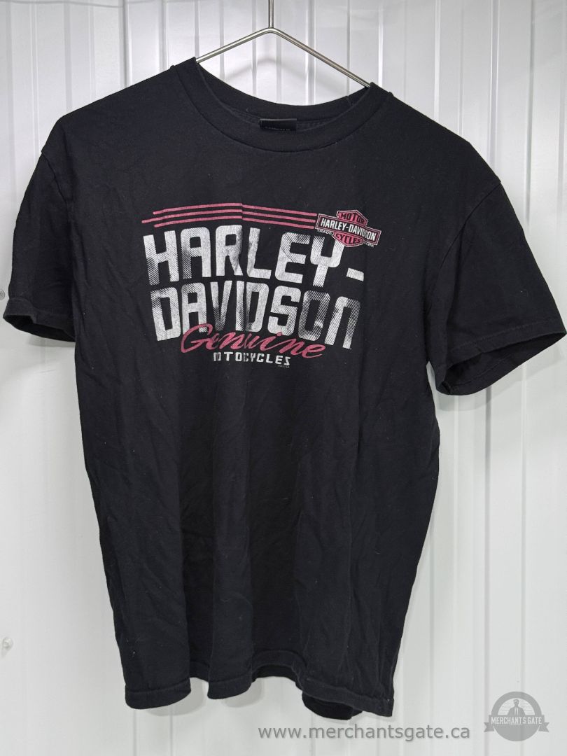 Harley-Davidson Clare's Niagara Falls Canada Motorcycle T-Shirt Men's Large L