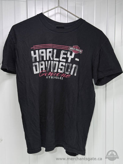 Harley-Davidson Clare's Niagara Falls Canada Motorcycle T-Shirt Men's Large L