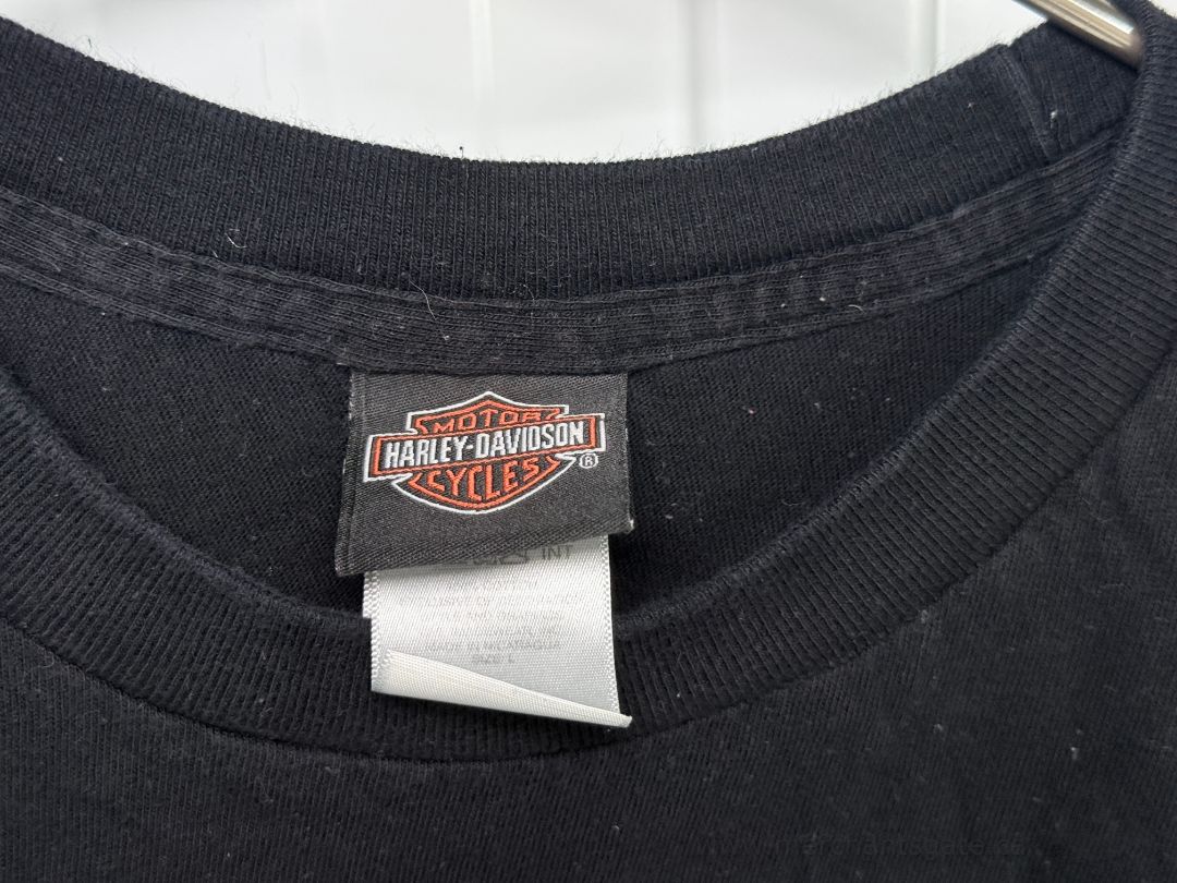 Harley-Davidson Clare's Niagara Falls Canada Motorcycle T-Shirt Men's Large L