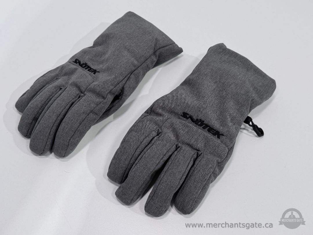 Spyder Grey Insulated Winter Ski Snow Gloves Size Large L