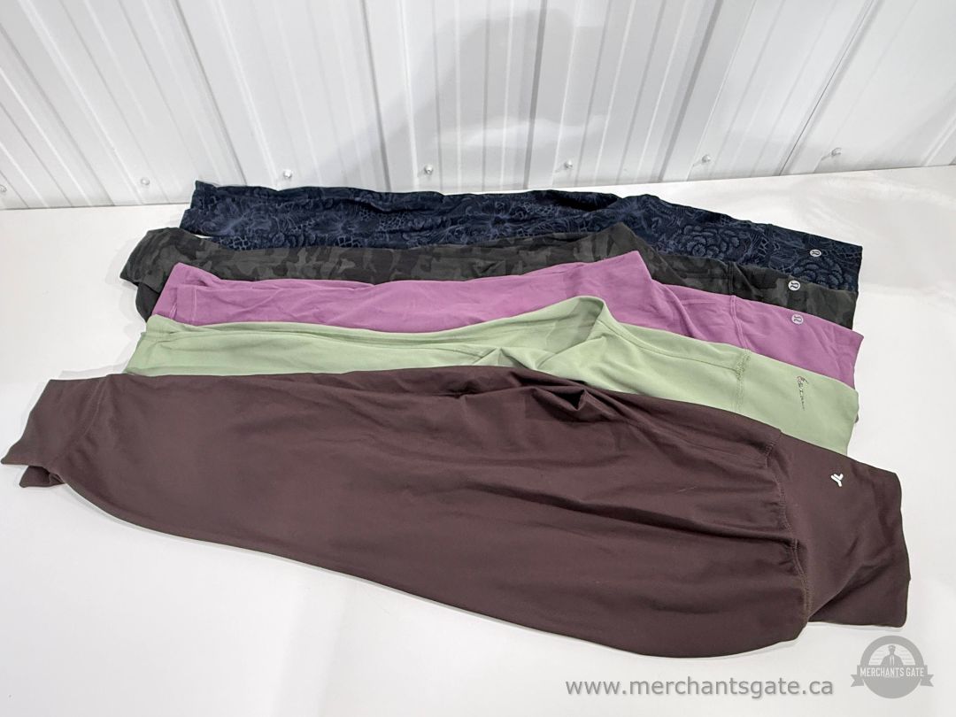 Women's Lululemon Nike Old Navy Yoga Leggings Athletic Pants Lot XS Small 5 Pairs