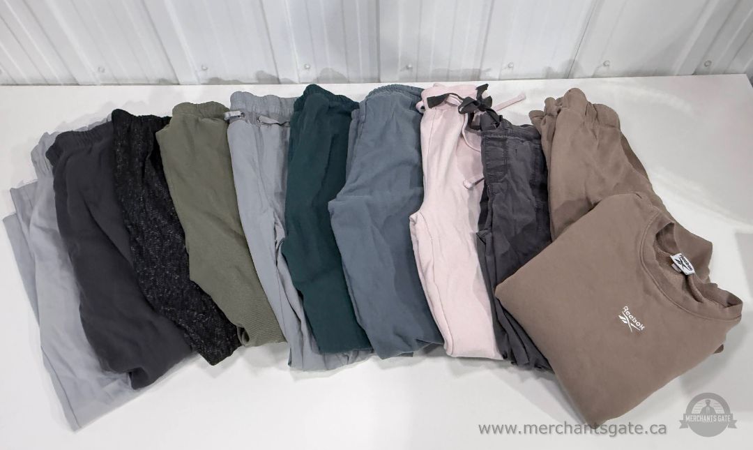 Women's Small Medium Clothing Lot 11 Pieces Sweatpants Joggers Reebok Calvin Klein