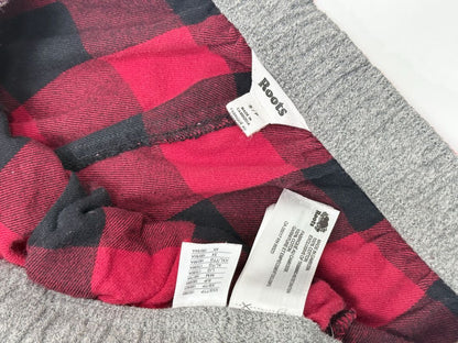 Roots Cabin Red Buffalo Plaid Joggers – Size Small