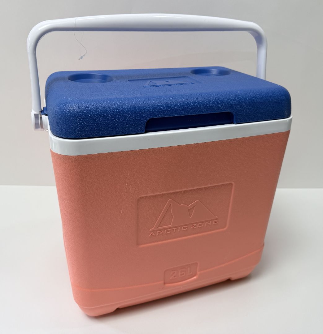 Arctic Zone 26L Cooler Box with Handle and Cup Holders