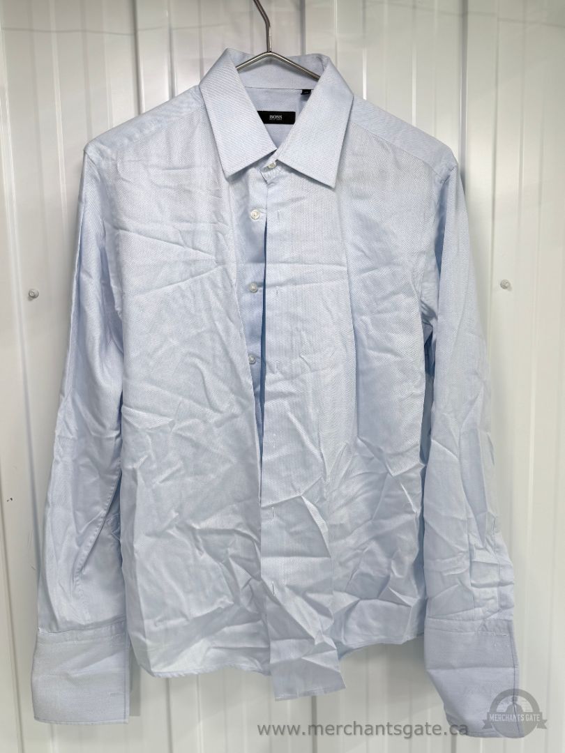 Men’s 16½ Large Dress Shirt Lot – Hugo Boss Michael Kors Bellissimo – 5 Shirts