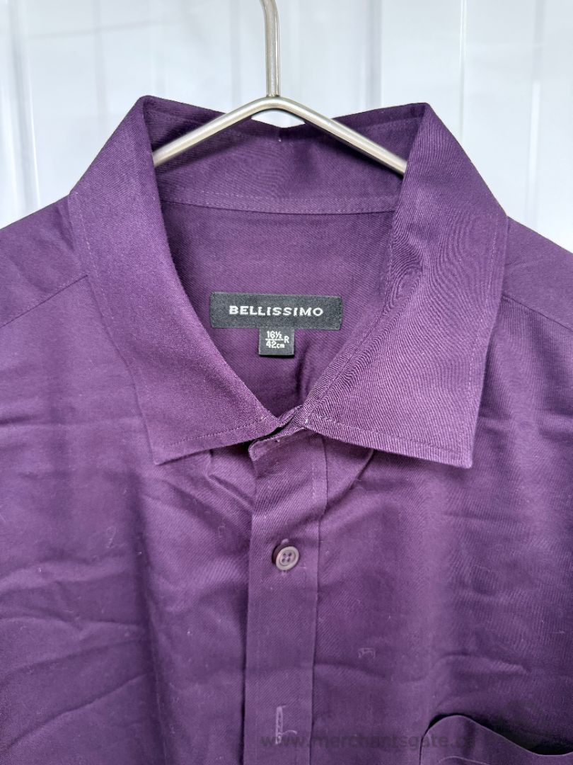 Men’s 16½ Large Dress Shirt Lot – Hugo Boss Michael Kors Bellissimo – 5 Shirts