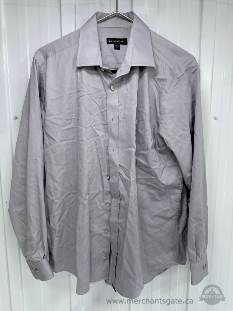 Men’s 16½ Large Dress Shirt Lot – Hugo Boss Michael Kors Bellissimo – 5 Shirts