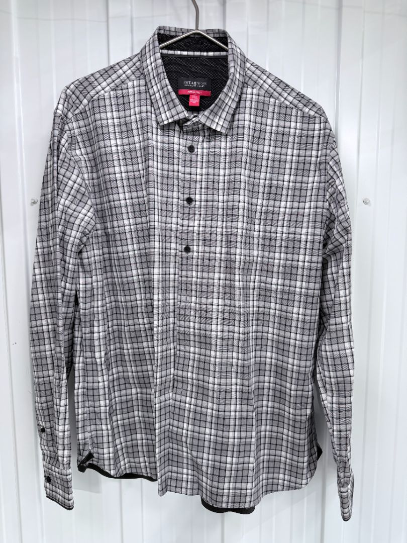 4 Men's XL Plaid Button Down Shirts American Eagle Red Head Urban Heritage