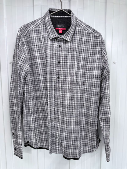 4 Men's XL Plaid Button Down Shirts American Eagle Red Head Urban Heritage