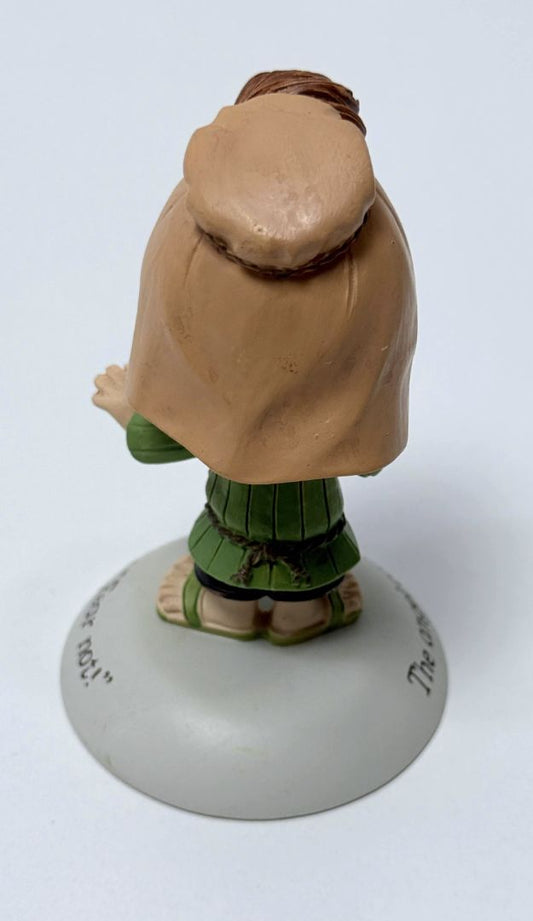 Hallmark Peanuts Gallery Peppermint Patty Nativity Figurine Angel Came To Them