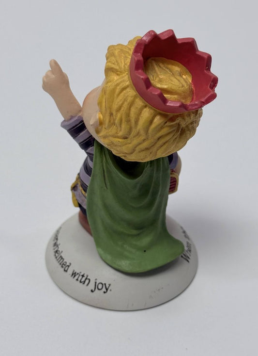 Hallmark Peanuts Gallery Figurine Schroeder King Nativity 2003