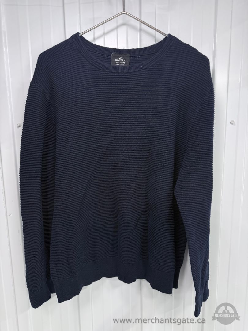 Men’s XL XXL Sweater Sweatshirt and Long-Sleeve Clothing Lot – 8 Pieces