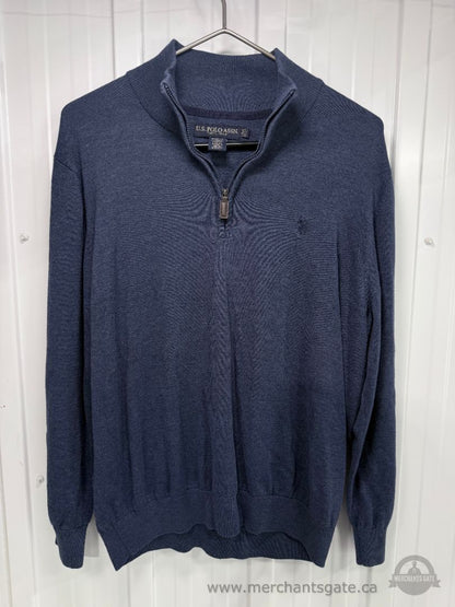 Men’s XL XXL Sweater Sweatshirt and Long-Sleeve Clothing Lot – 8 Pieces