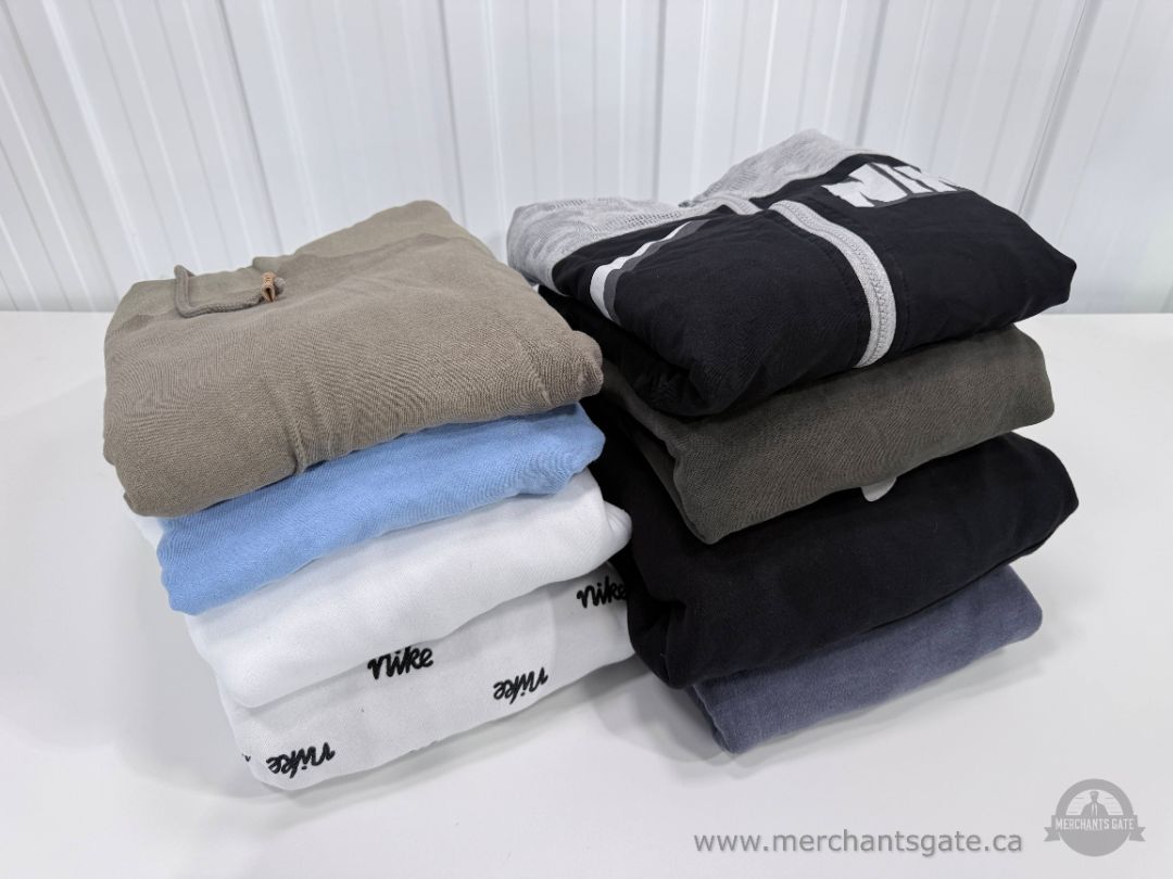 Men’s XL XXL Hoodie and Sweatshirt Clothing Lot – 8 Pieces