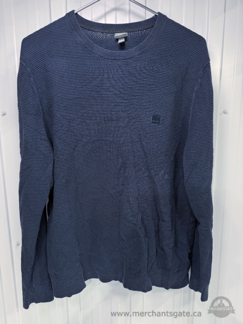 Men’s Size Large Sweater and Quarter-Zip Pullover Lot – 7 Pieces