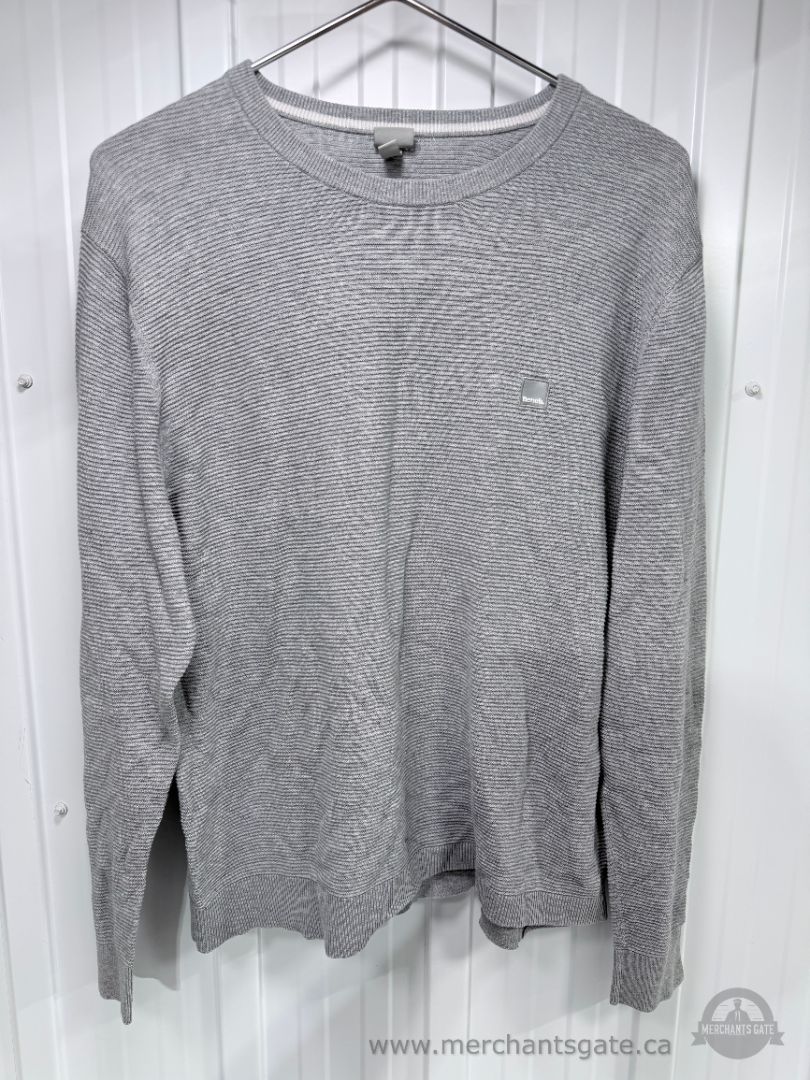 Men’s Size Large Sweater and Quarter-Zip Pullover Lot – 7 Pieces