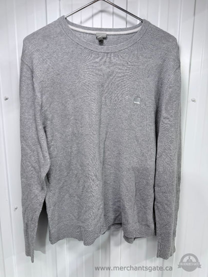 Men’s Size Large Sweater and Quarter-Zip Pullover Lot – 7 Pieces